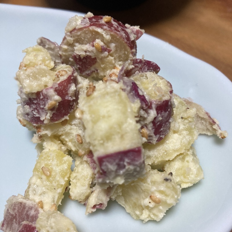 サツマイモのサラダ