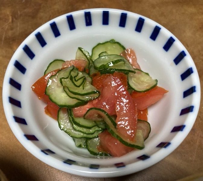 トマトときゅうりのおひたし