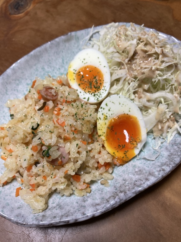 10/29の献立 ピラフの写真