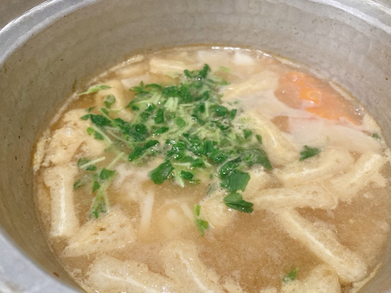 お味噌汁の写真