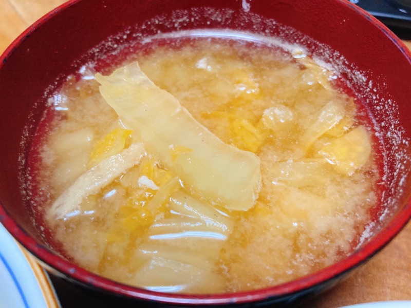 お味噌汁の写真